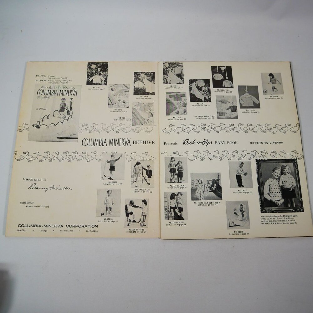 Vintage Craft Book Lot Of 9 Afghans Sweaters Needlework 1950s-80s - Picture 16 of 16